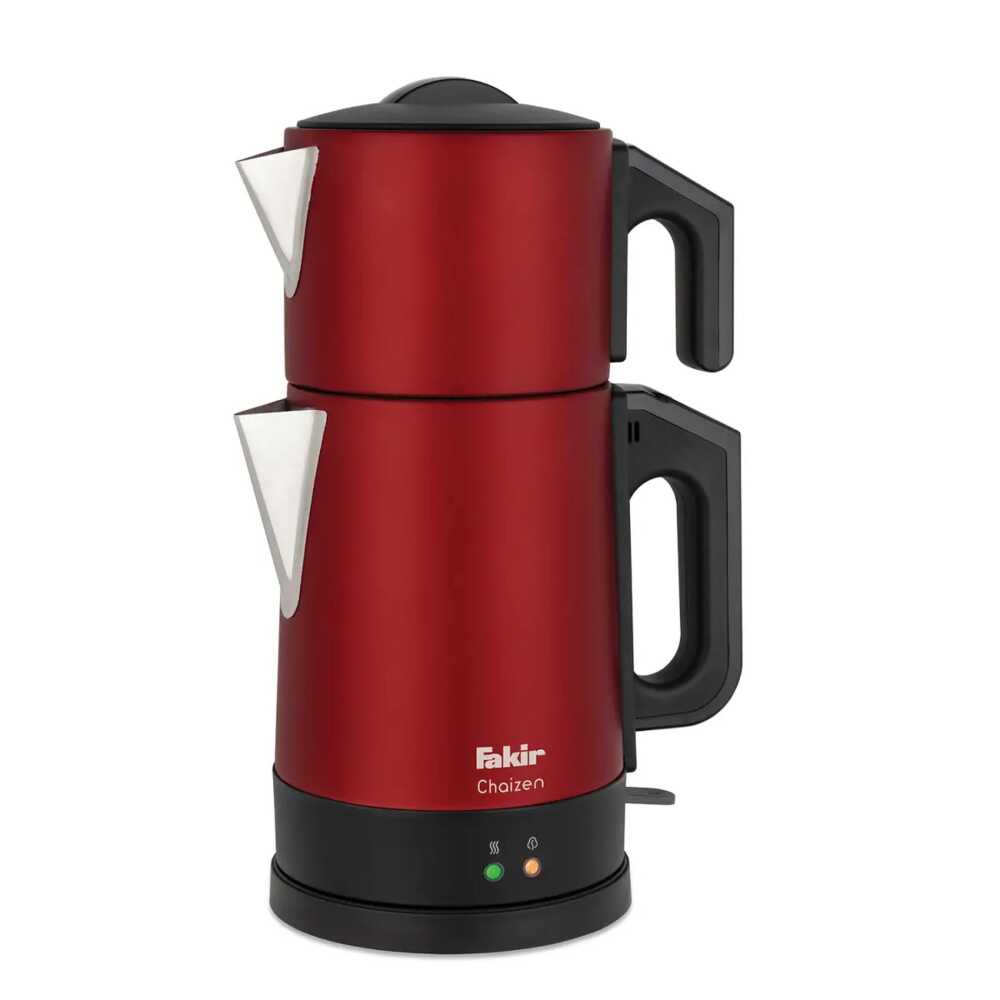 Fakir Chaizen Çay Makinesi & Kettle Paslanmaz Çelik 1800W Rouge - 1