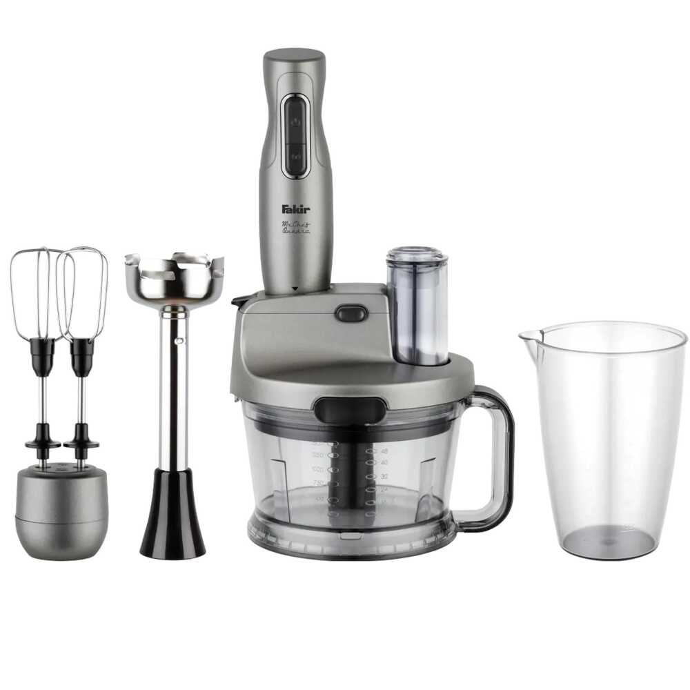 Fakir Mr. Chef Quadro Blender Set 1000W Silver Stone - 1