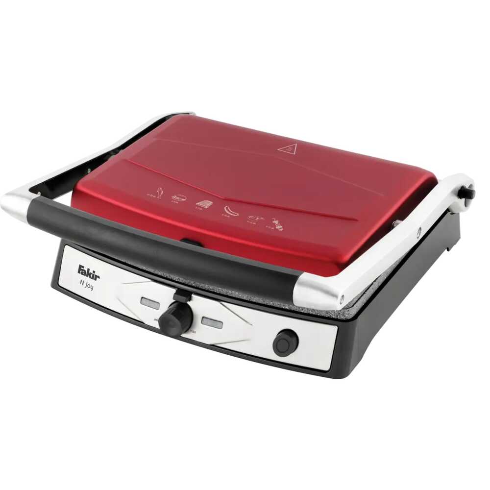 Fakir N Joy 2000W 6 Dilim Kapasiteli Tost Makinesi Rouge - 1