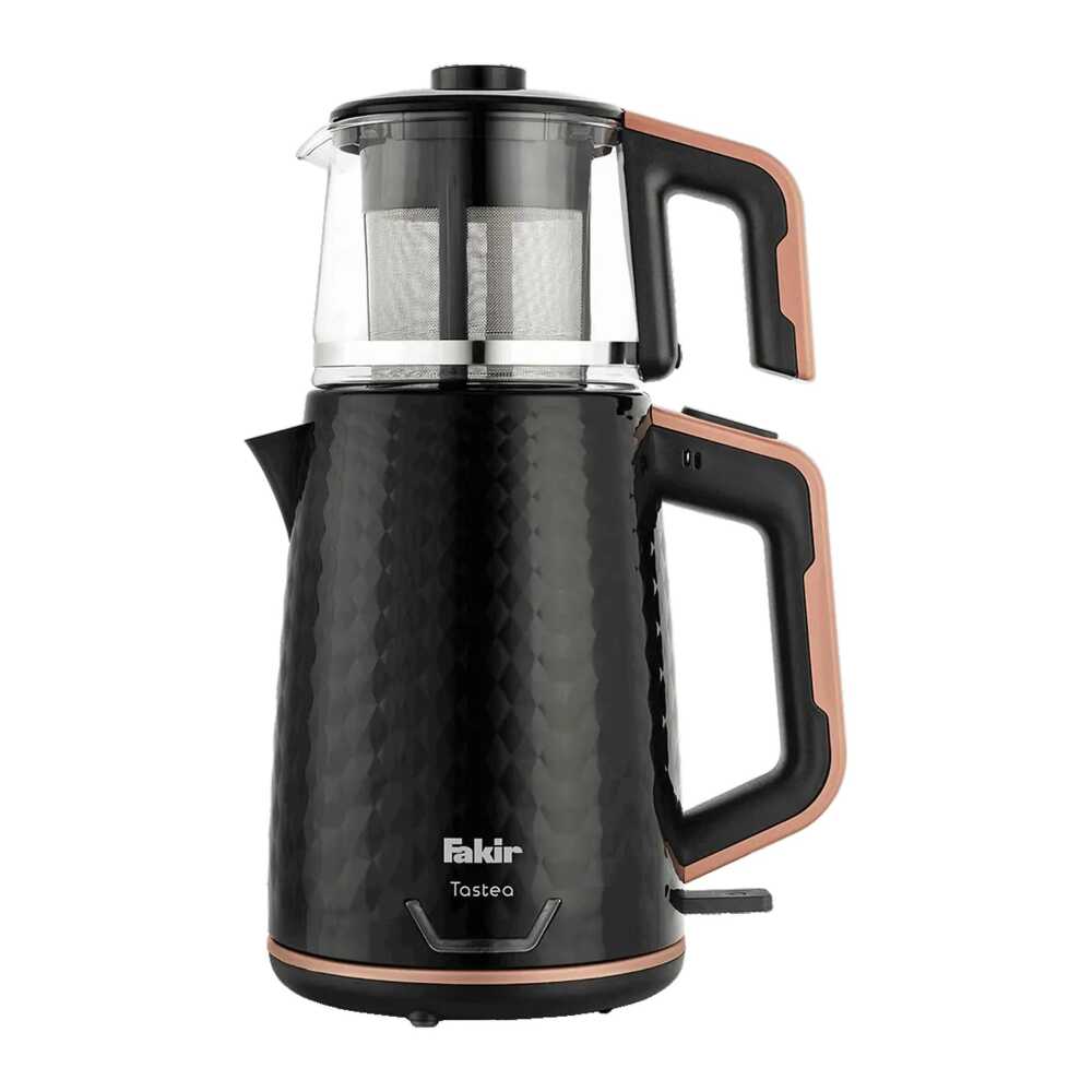 Fakir Testea Çay Makinesi & Kettle 2 Litre Paslanmaz Çelik Rose - 1